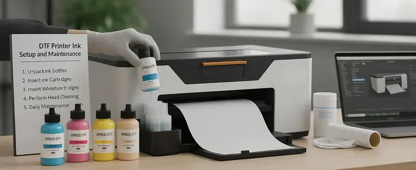 XP600 DTF printer