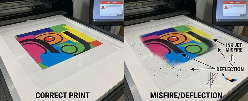 DTF printer head problems