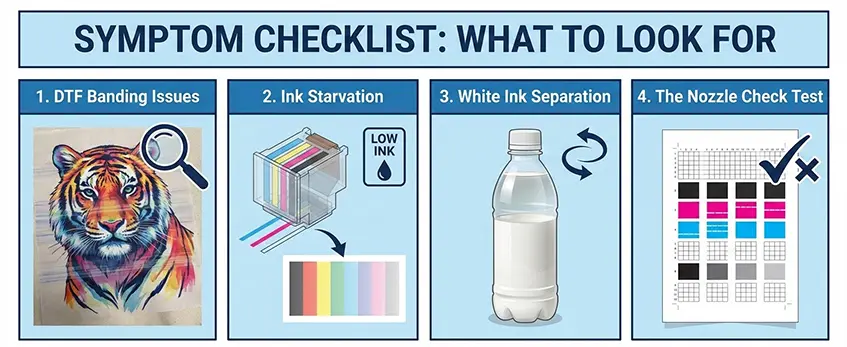 DTF Printer Head Problems