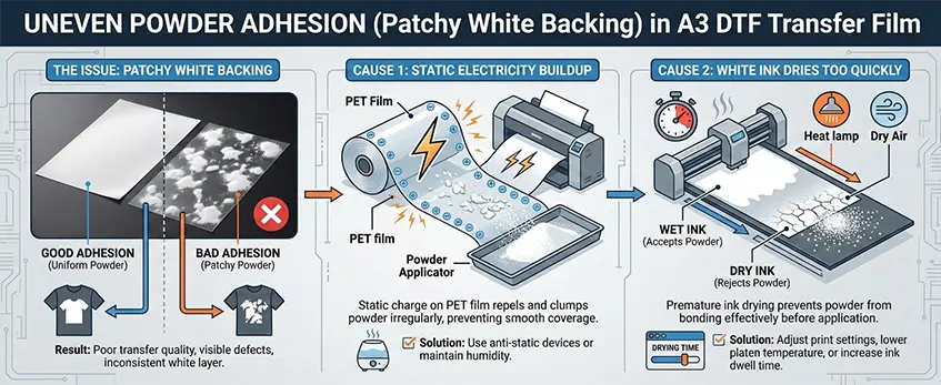 película de transferencia a3 dtf