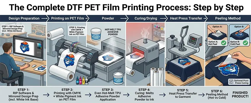 Pet-Film-Druck