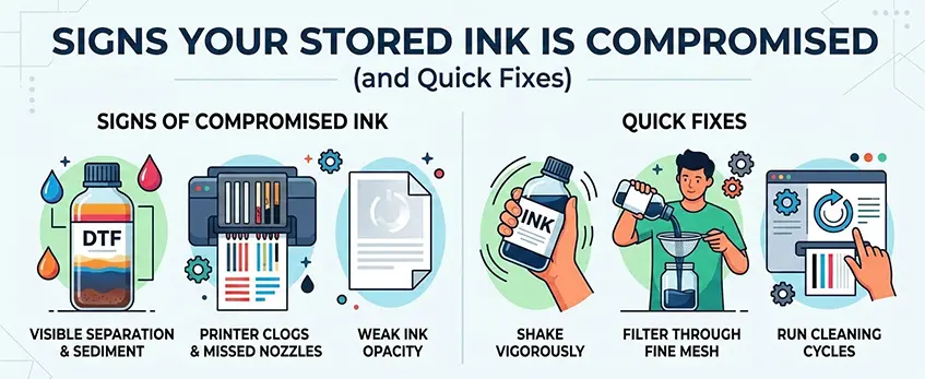 encre pour imprimante dtf