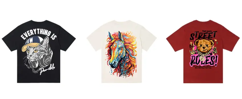 qué es la impresión dtf en camisetas