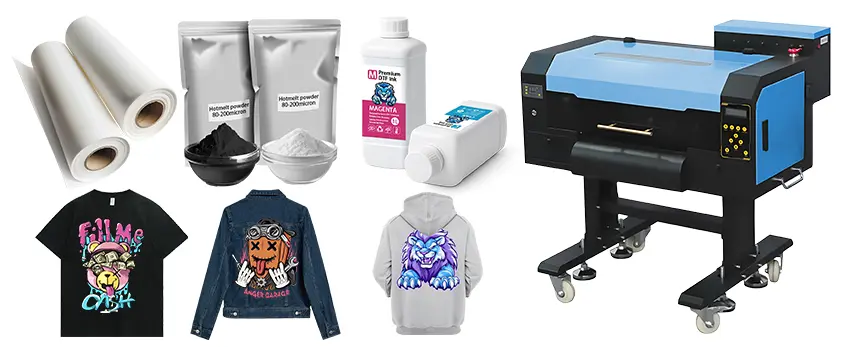 dtf printing on clothes