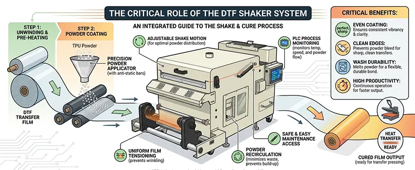 DTF Printers and Shaker Systems