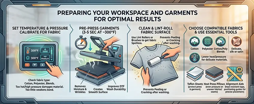 Ready to Press DTF Transfers