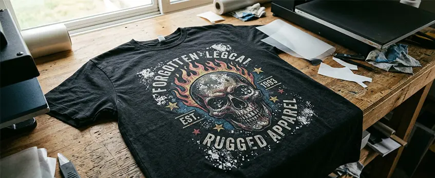 Hot Peel DTF Transfer