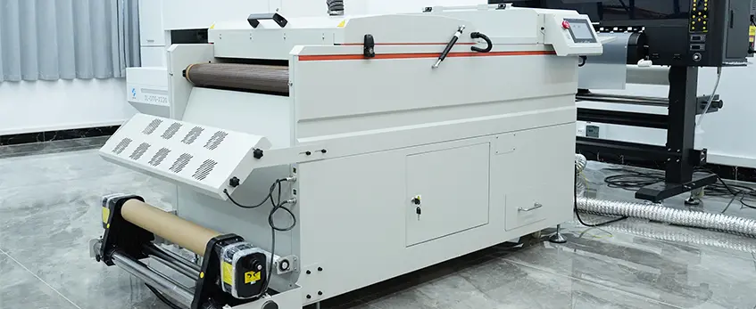 Use a machine to make the powder more uniform
