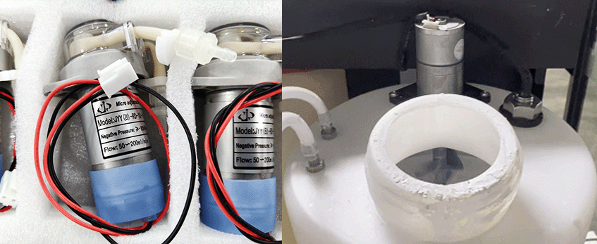 Système de circulation de l'encre blanche