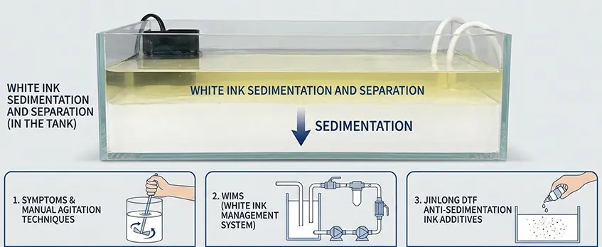 DTF weiße Tinte für Inkjet