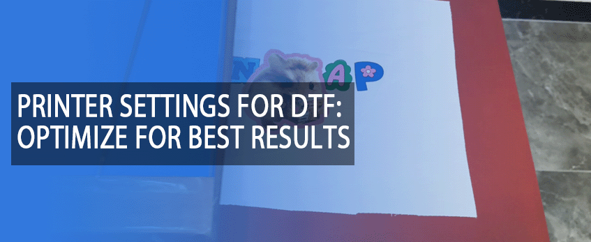 Imprimante dtf avec encre blanche